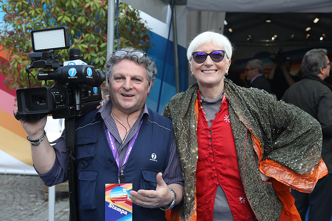 Festival della TV e dei Nuovi Media 2019_181.jpg - Alessandra Comazzi con Giuseppe Ales